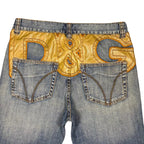 Dolce & Gabbana Big Print Jeans (34)