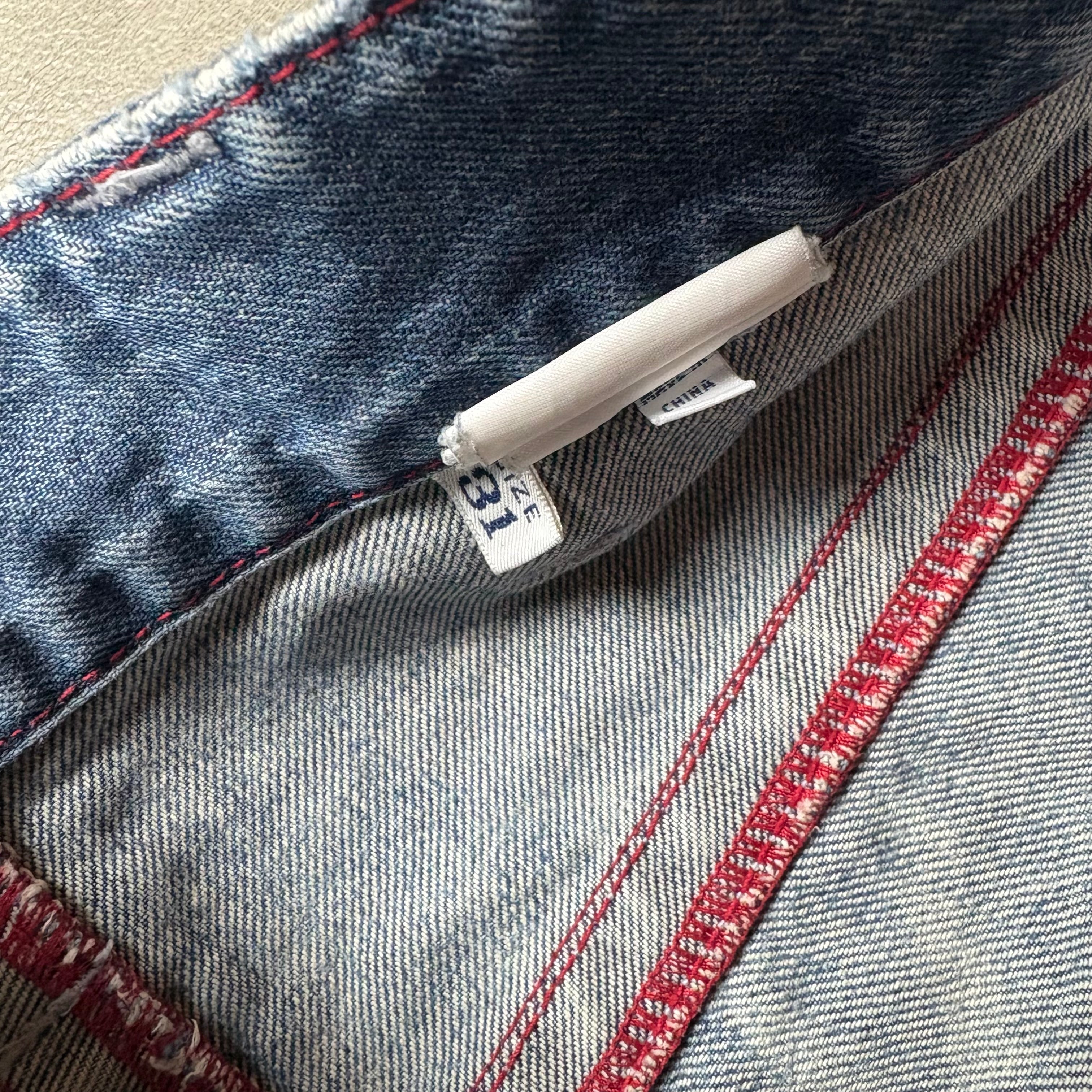 Armani Printed Straight Jeans (31)