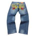Ed Hardy Rare Tiger Straight/Slim Jeans (34)