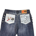 Armani Printed Straight Jeans (32)