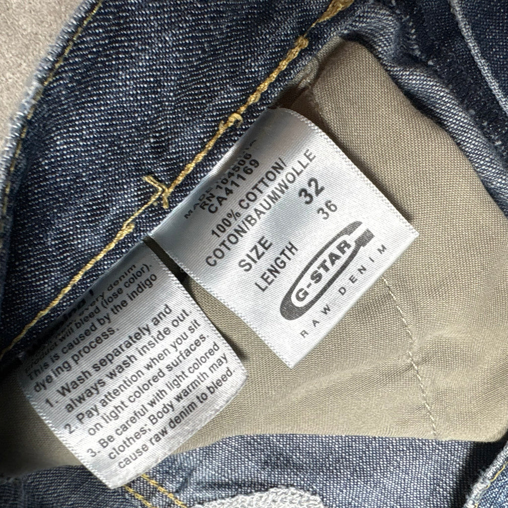 G-Star Big Print Straight Jeans (W32/L36)