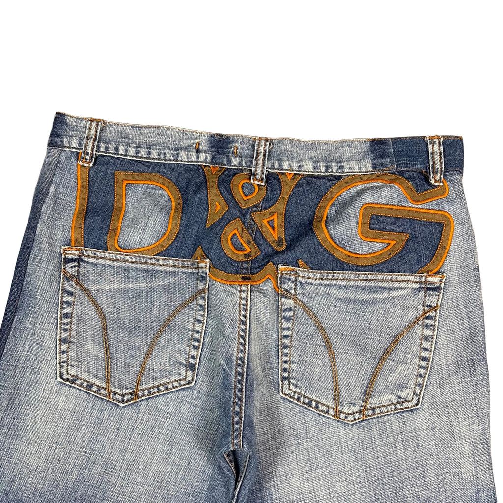 Dolce & Gabbana Big Print Jeans (30)