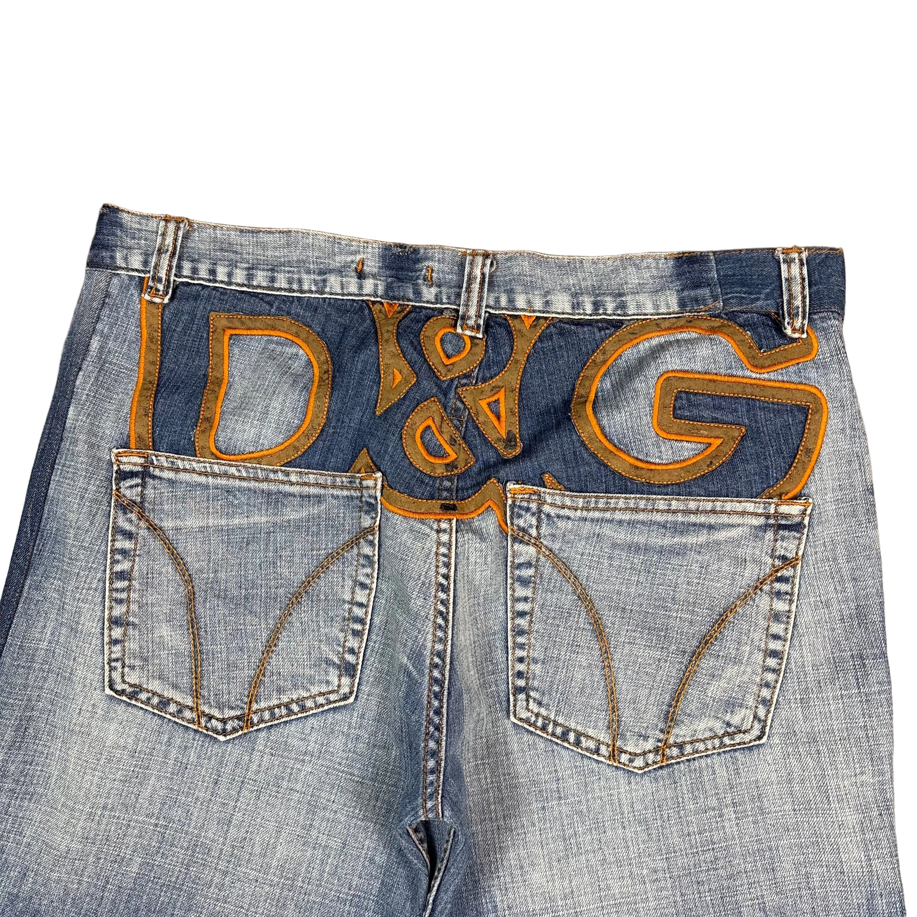 Dolce & Gabbana Big Print Jeans (30)