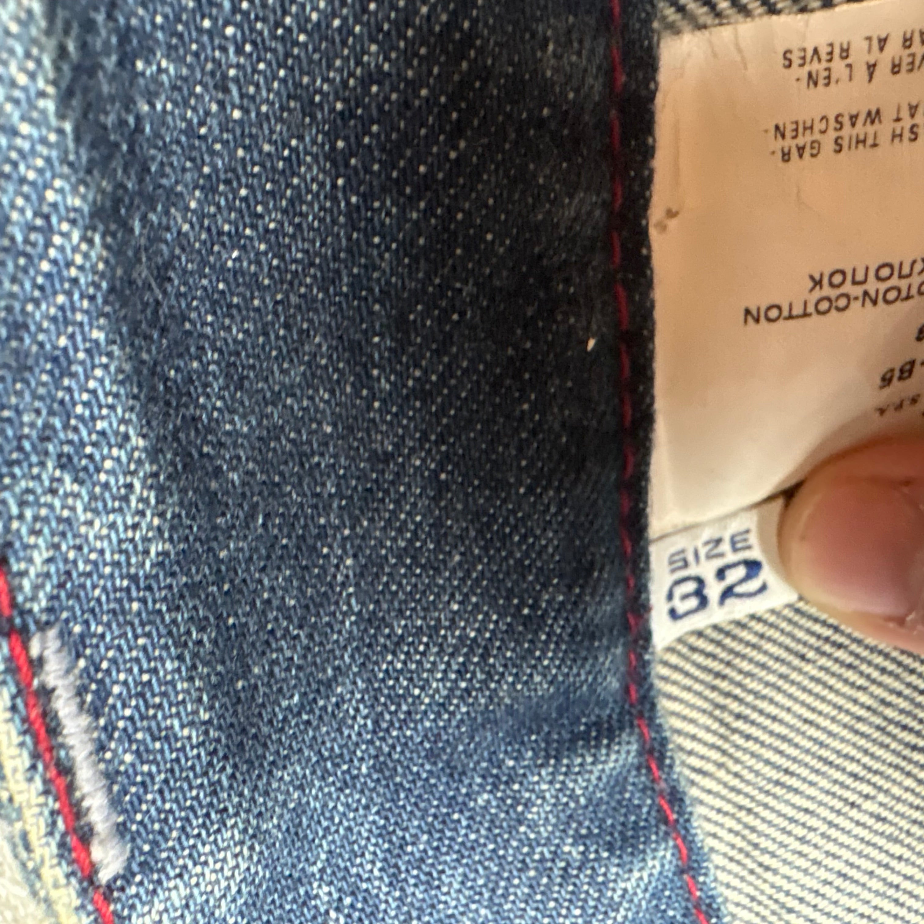 Armani Printed Straight Jeans (32)
