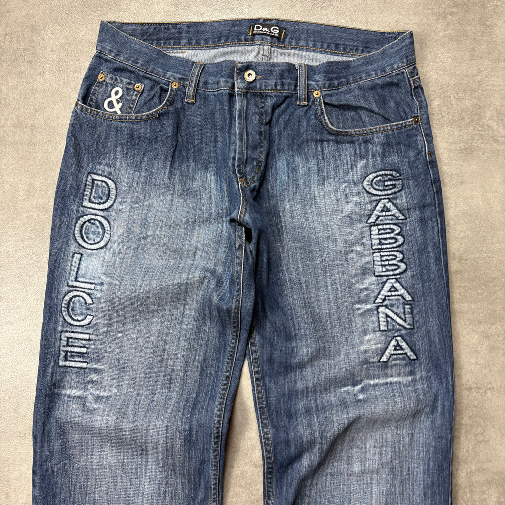 Dolce & Gabbana Printed Jeans (34)