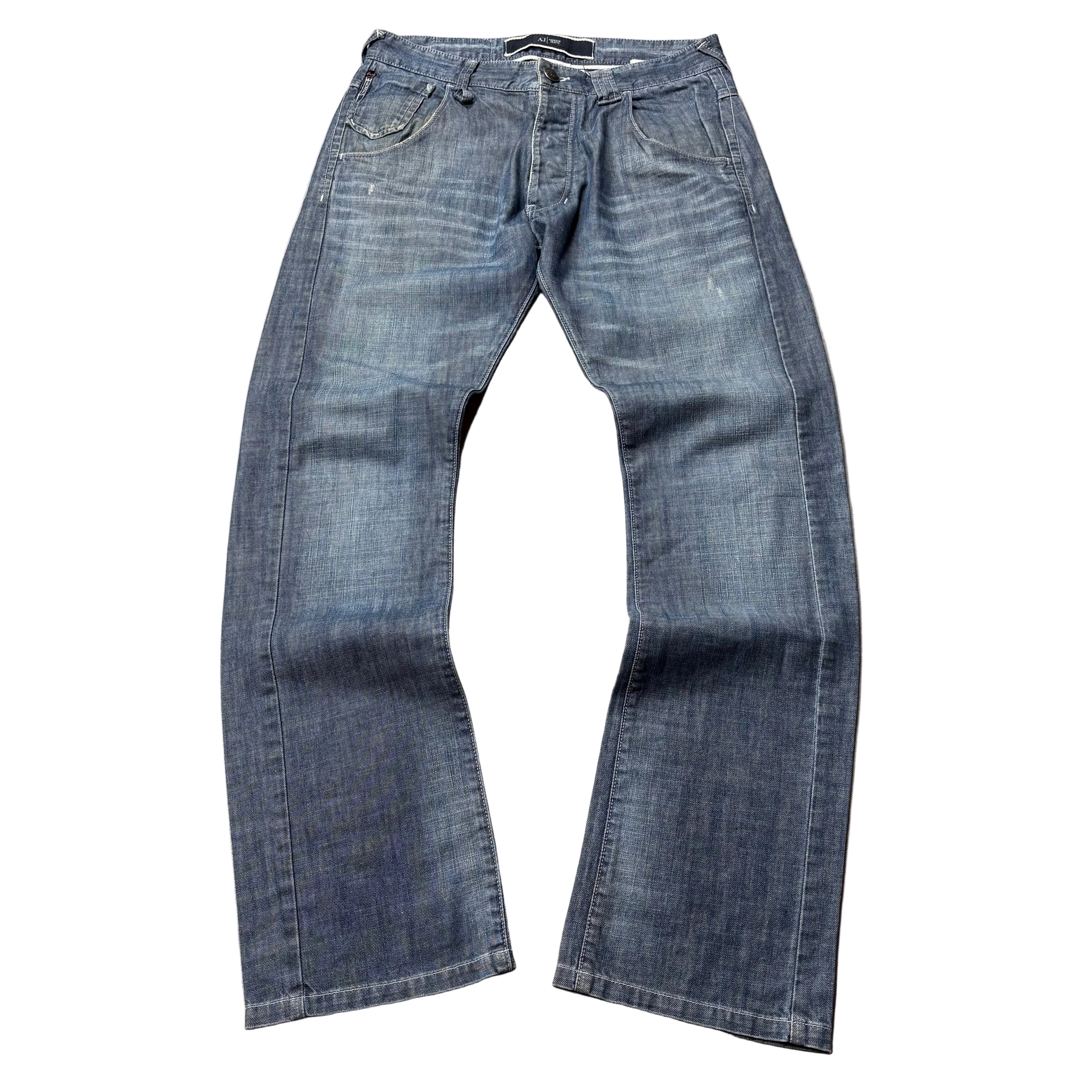Armani Big Print Straight Jeans (31)