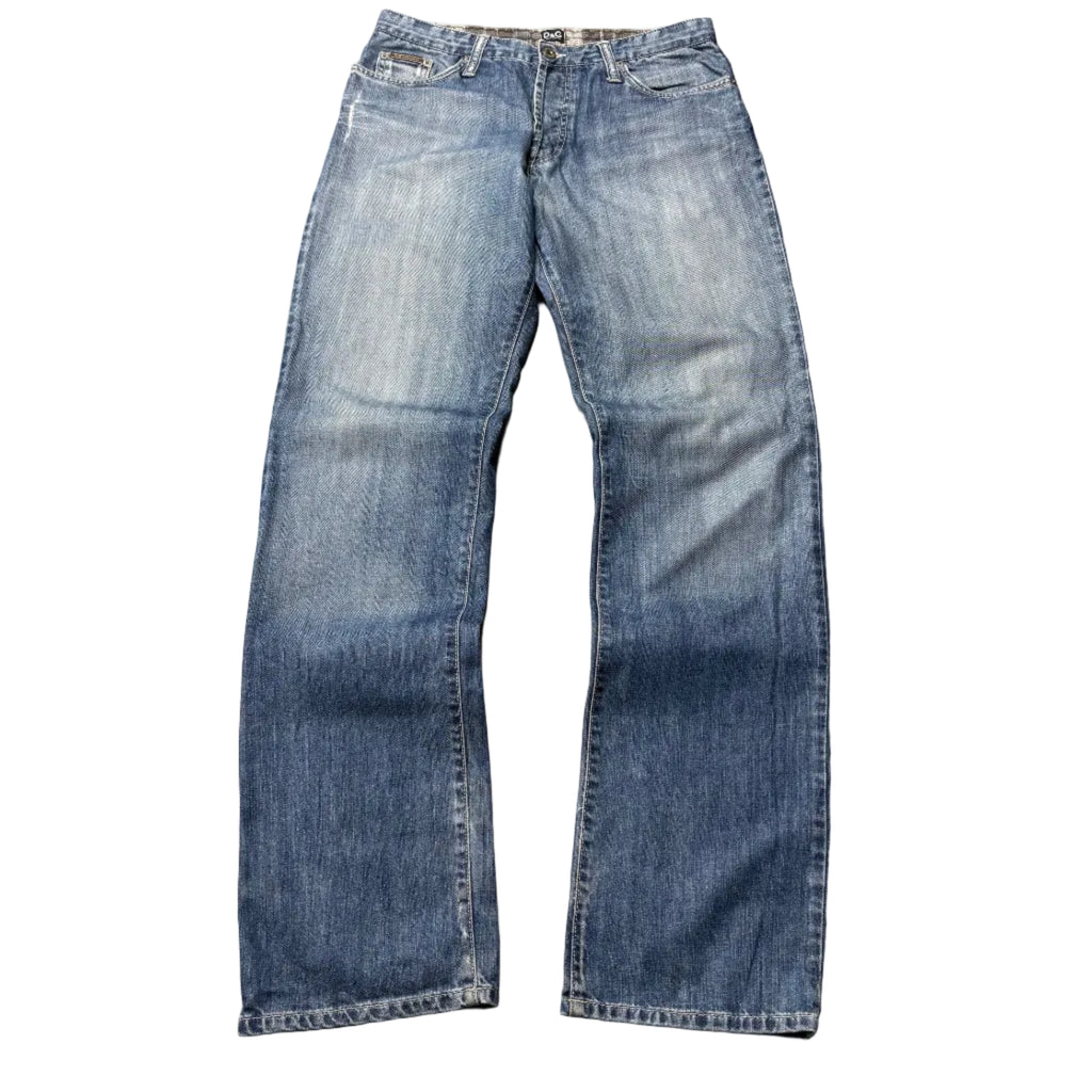 Dolce & Gabbana Printed Straight Jeans (33)