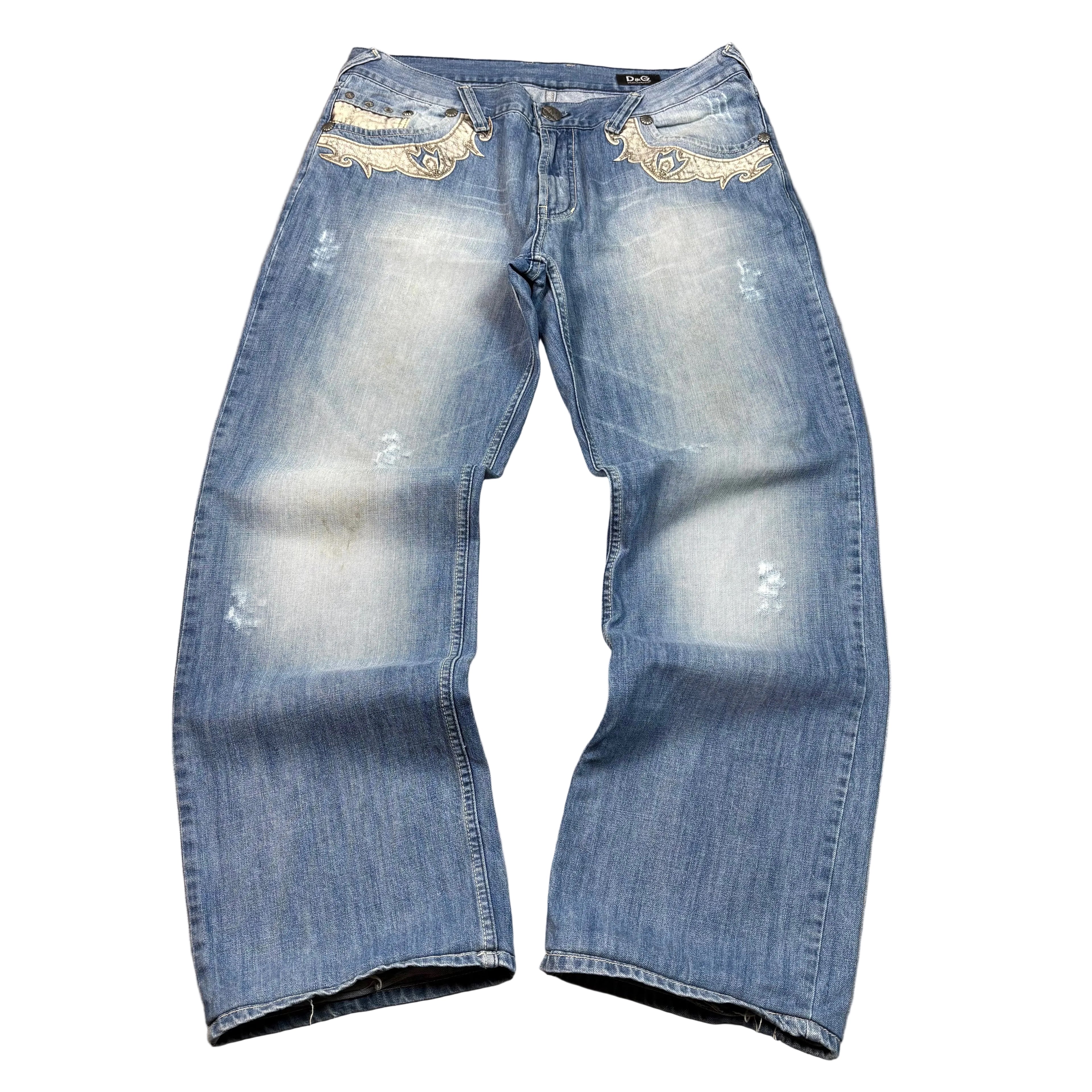 Dolce & Gabbana Straight Jeans (36)