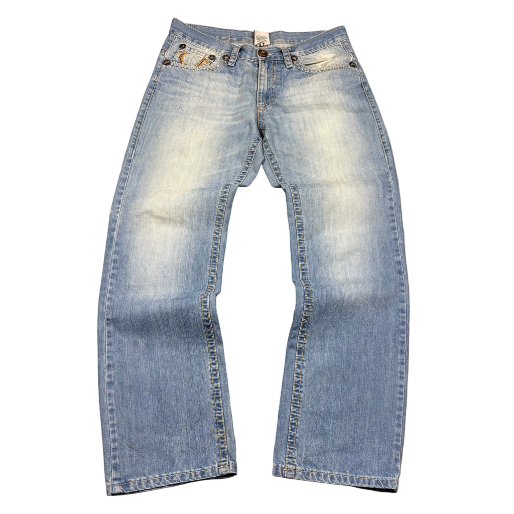 True Religion Straight Fit Jeans (33-32)