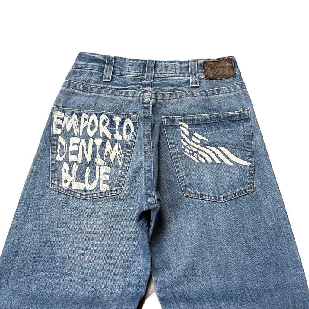 Armani Backprint Women's Straight Jeans (31)