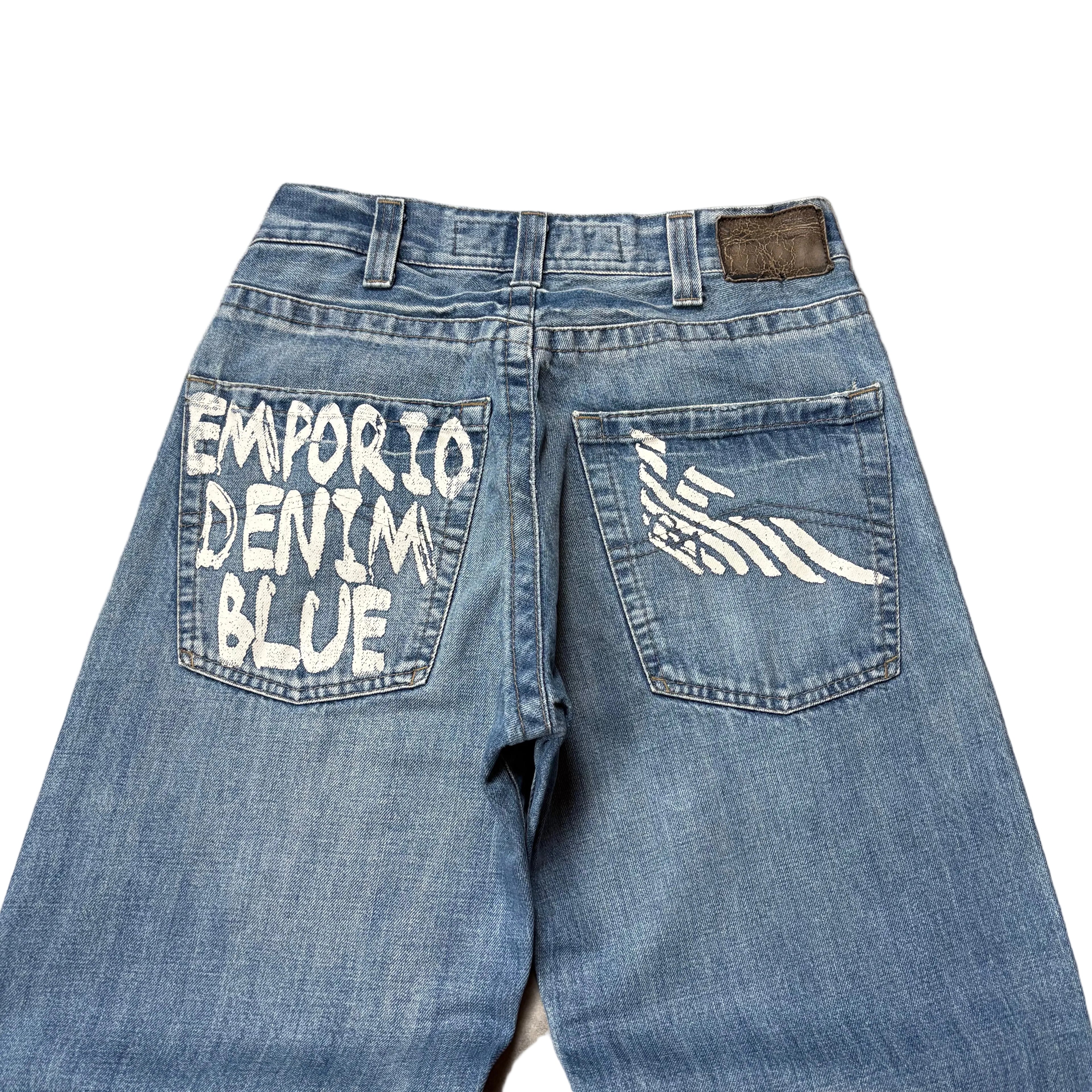 Armani Backprint Women's Straight Jeans (31)