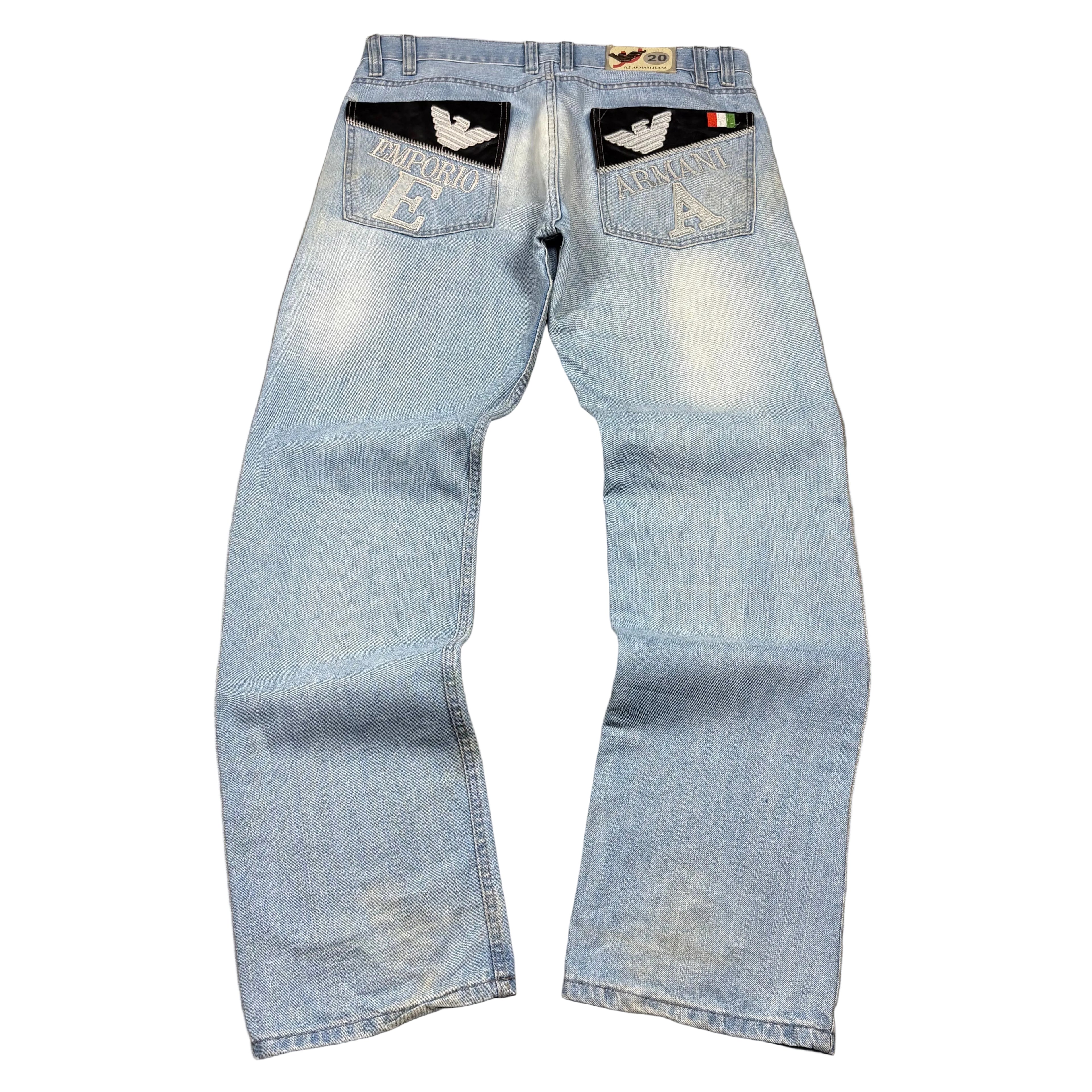 Armani Backprint Jeans (W36/L34)