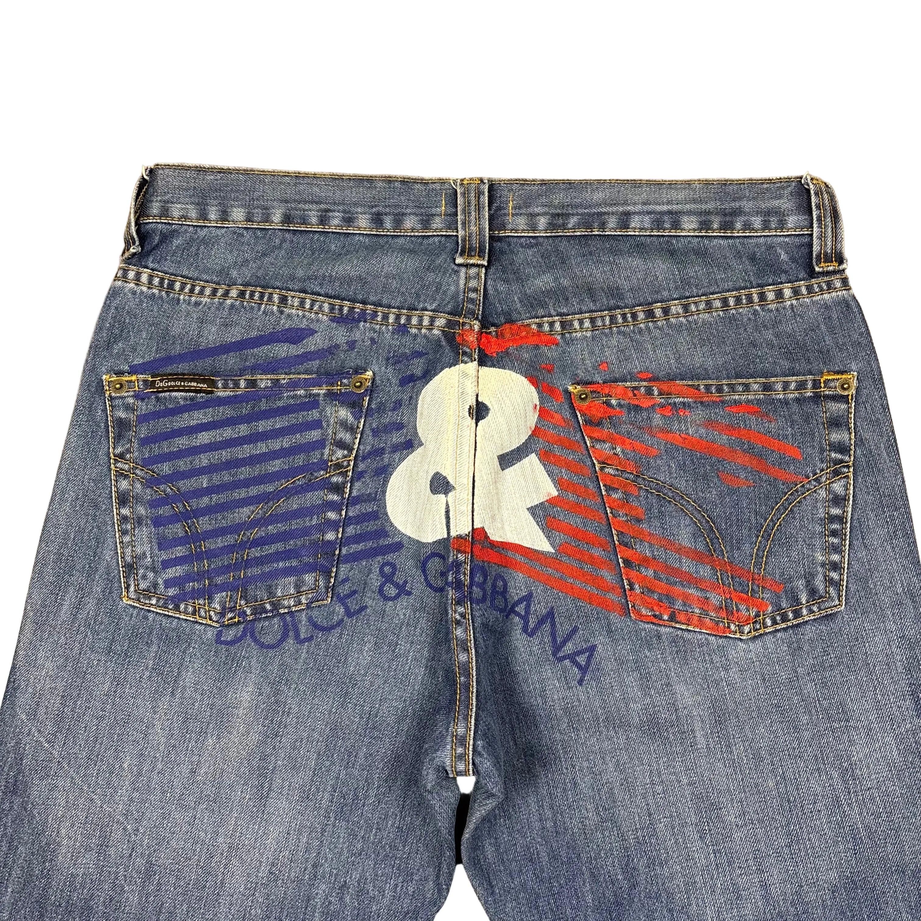 Dolce & Gabbana Printed Jeans (30)