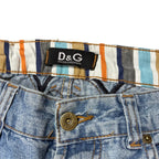 Dolce & Gabbana Big Print Jeans (32)