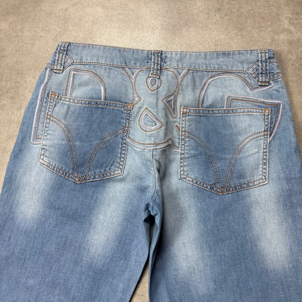 Dolce & Gabbana Women’s Big Print Jeans (30)