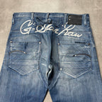 G-Star Printed Straight Jeans (34)