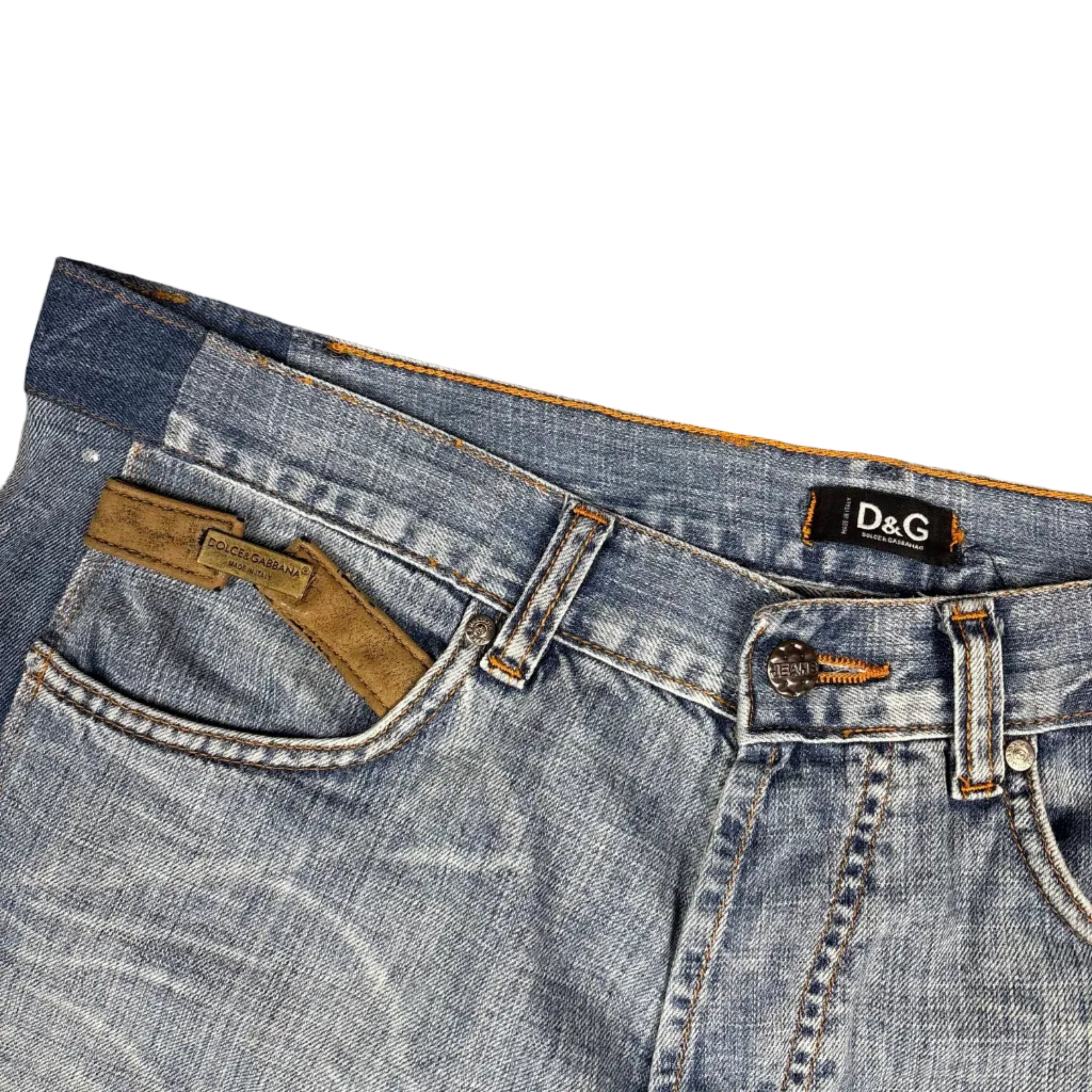 Dolce & Gabbana Big Print Jeans (30)