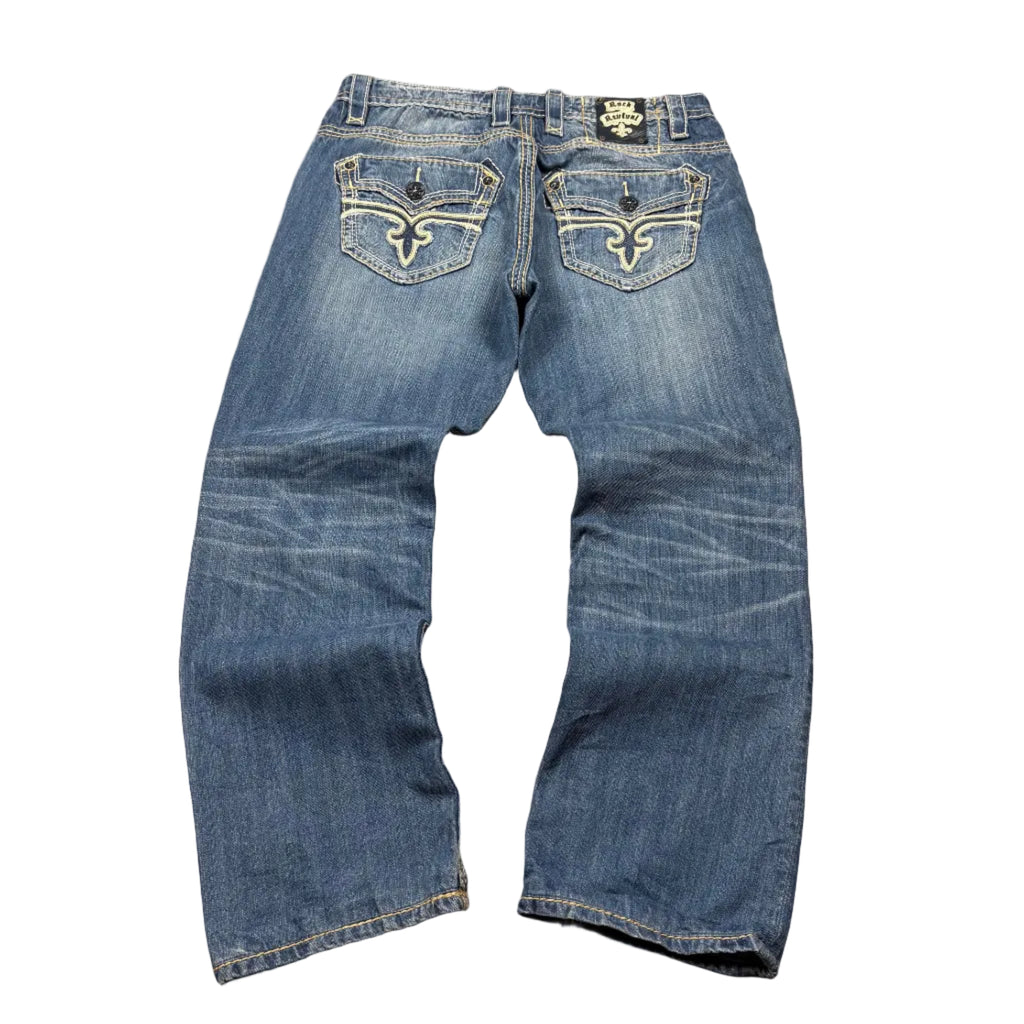 Rock Revival Straight Jeans (36)