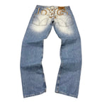 Dolce & Gabbana Big Print Jeans (31)