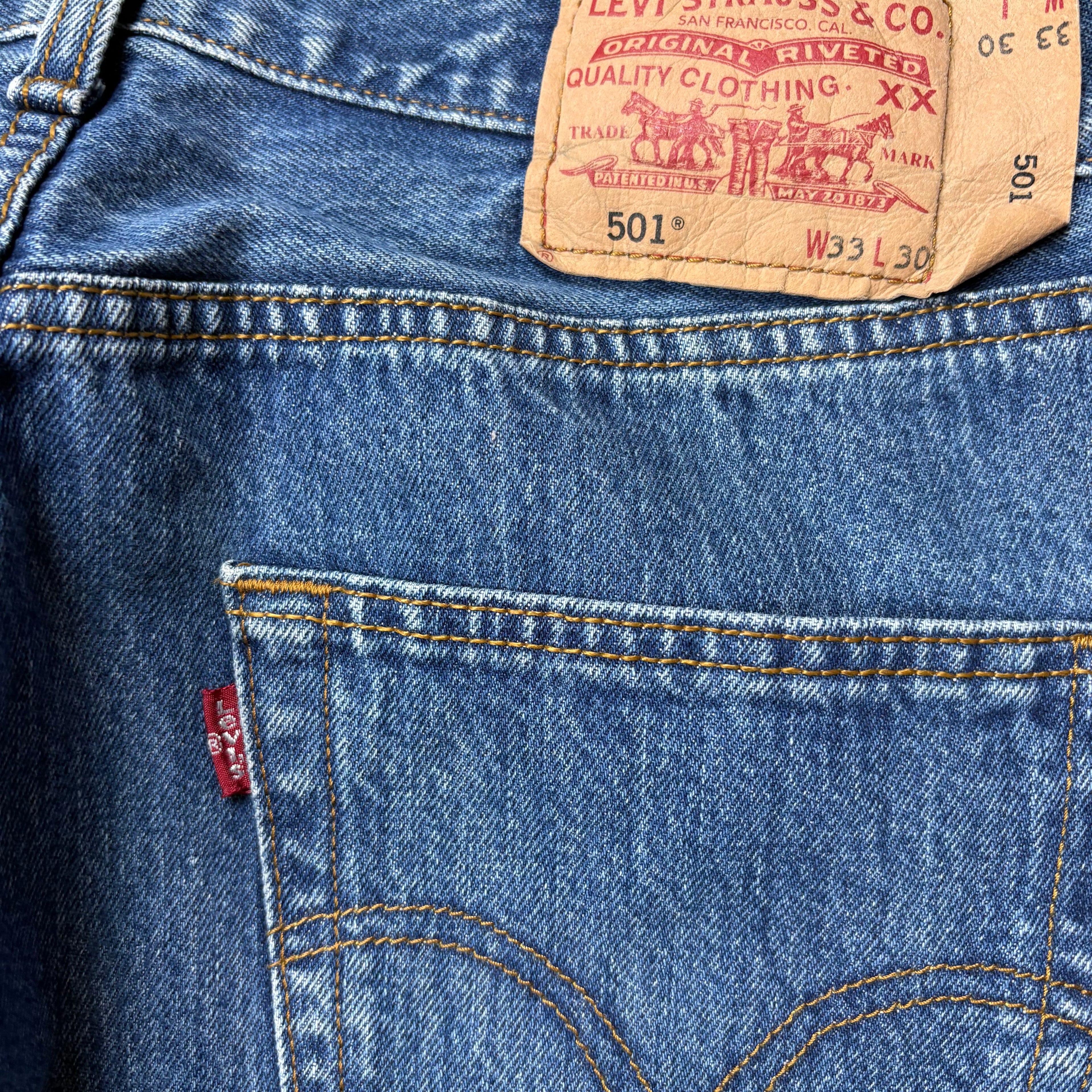 Levi‘s 501 Straight Jeans (W33/L30)