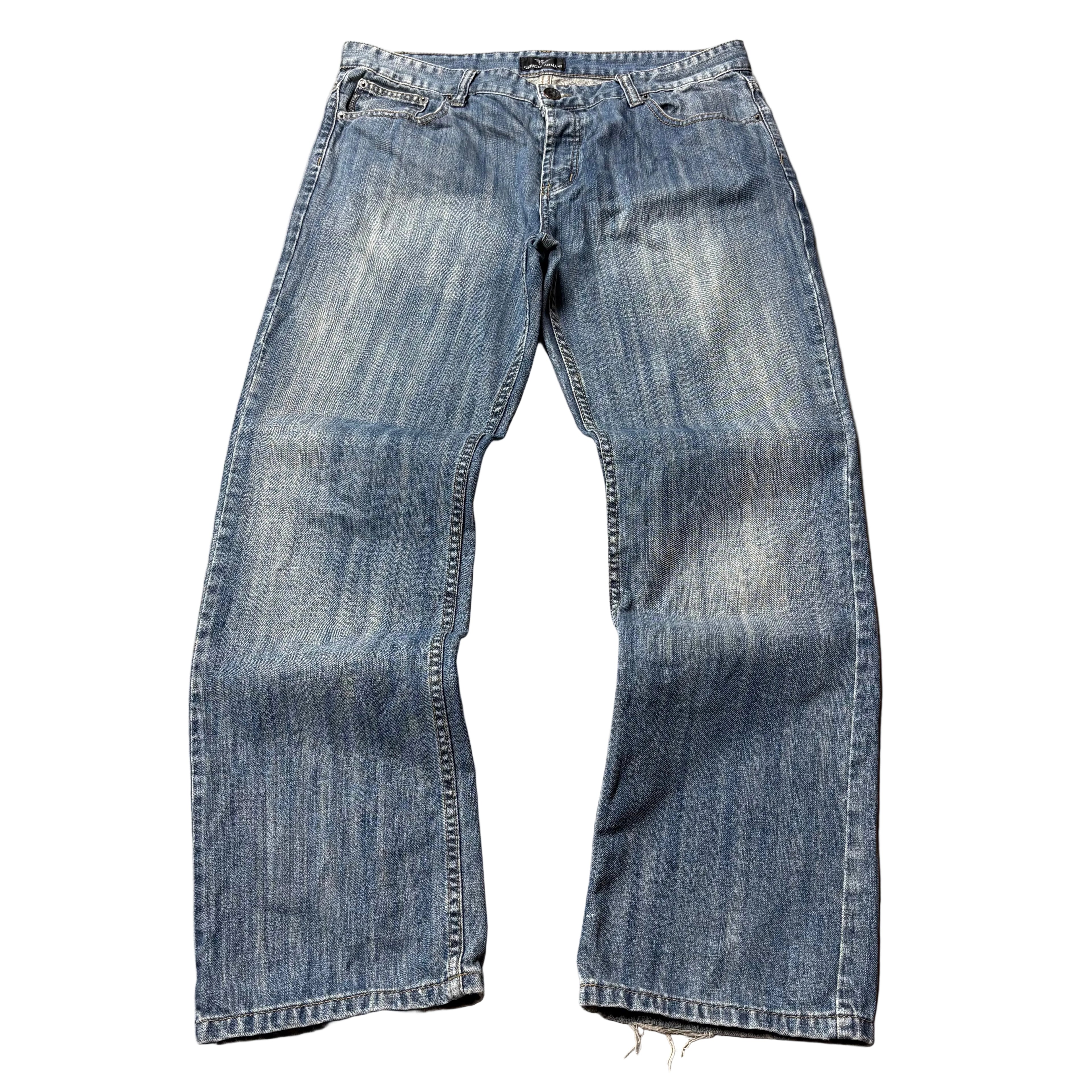 Armani Backprint Straight Jeans (38)