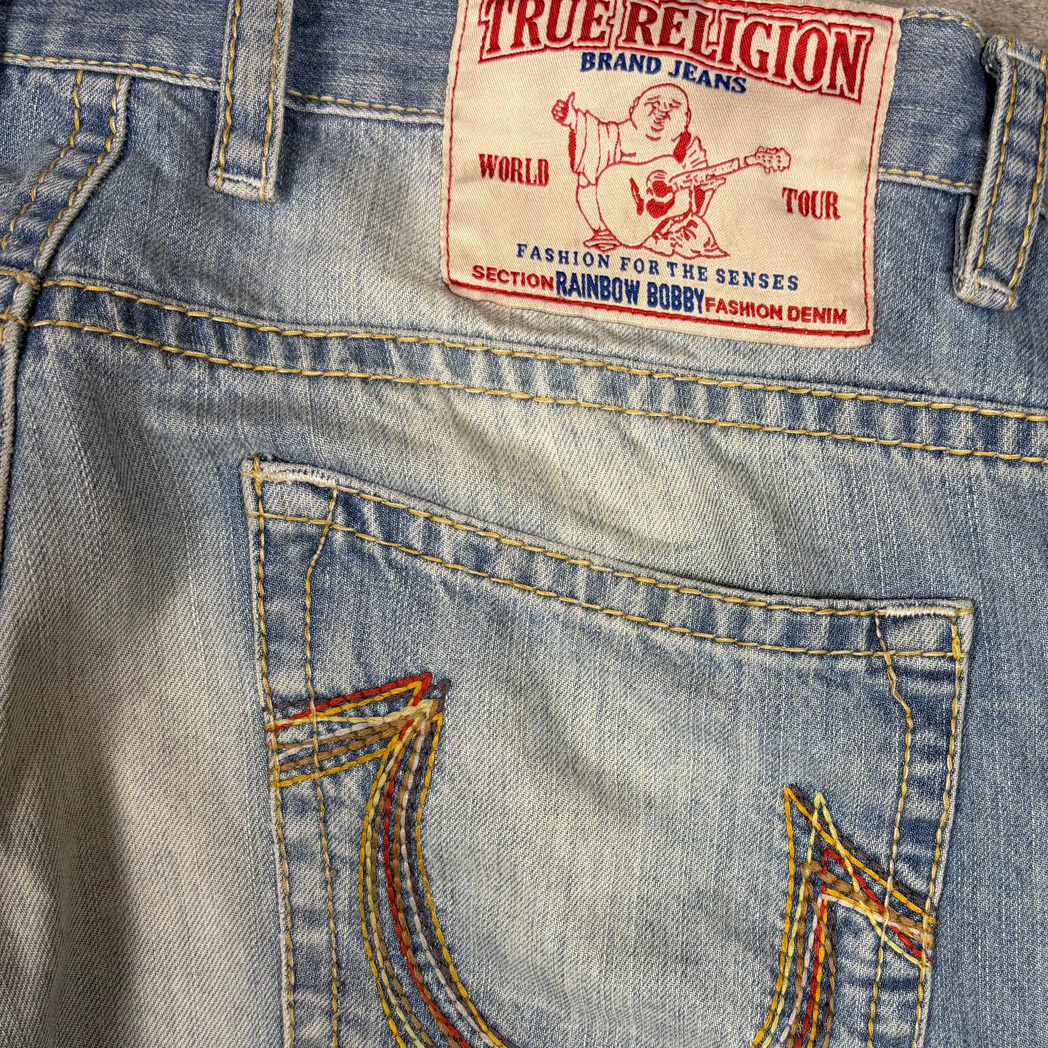 True Religion Straight Fit Jeans (33-32)