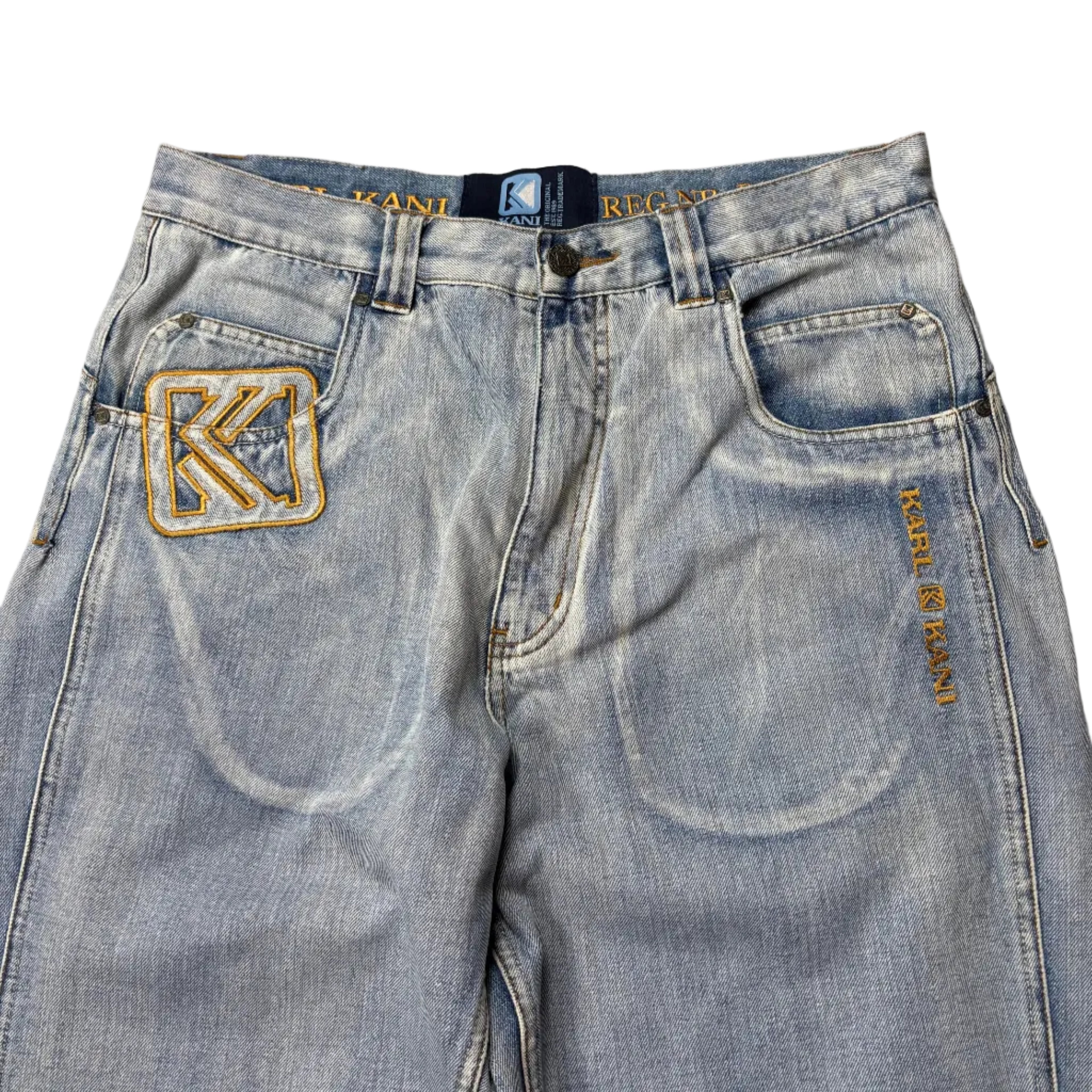 Karl Kani Printed Straight Jeans (34)
