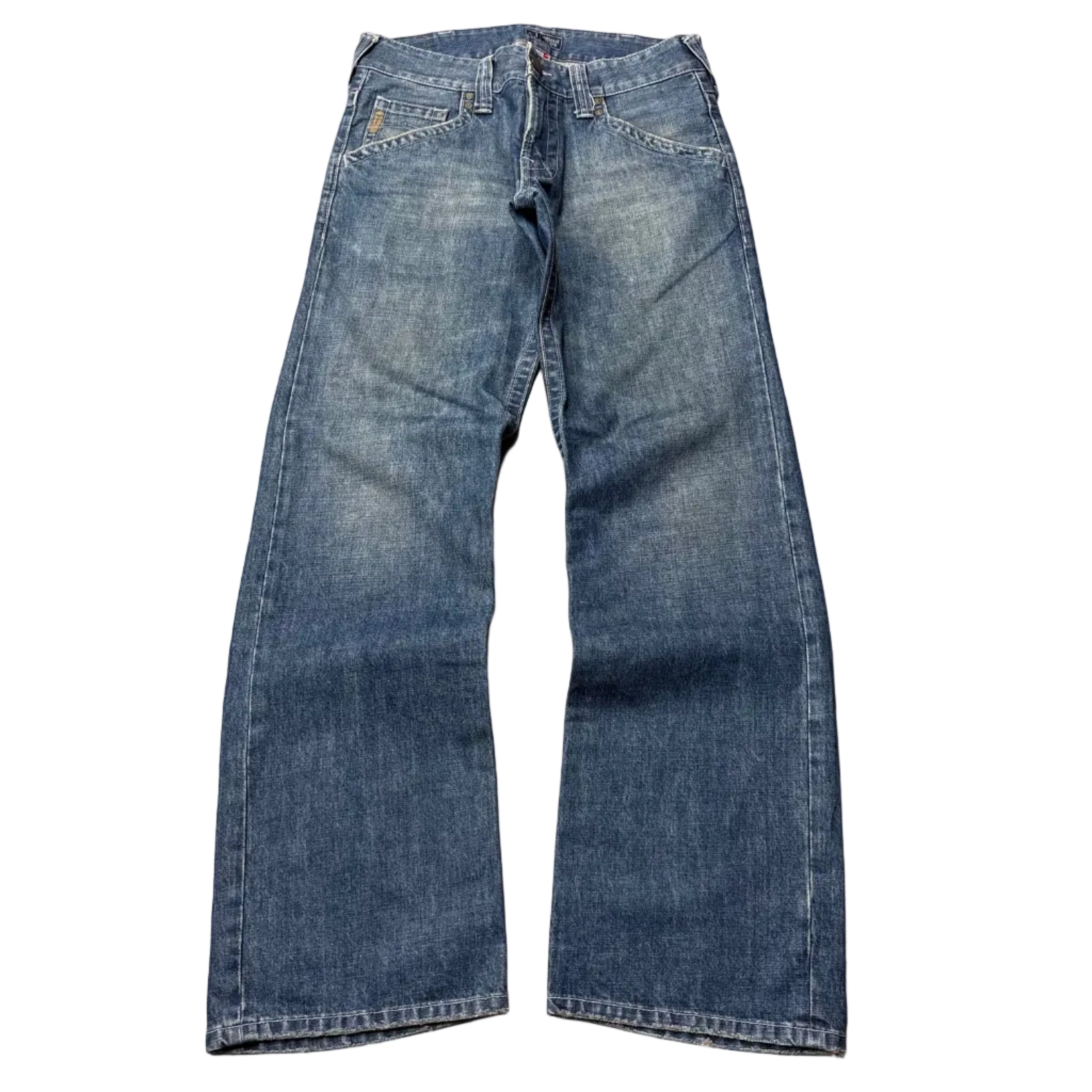 Armani Printed Straight Jeans (32)