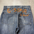 G-Star Big Print Straight Jeans (34)