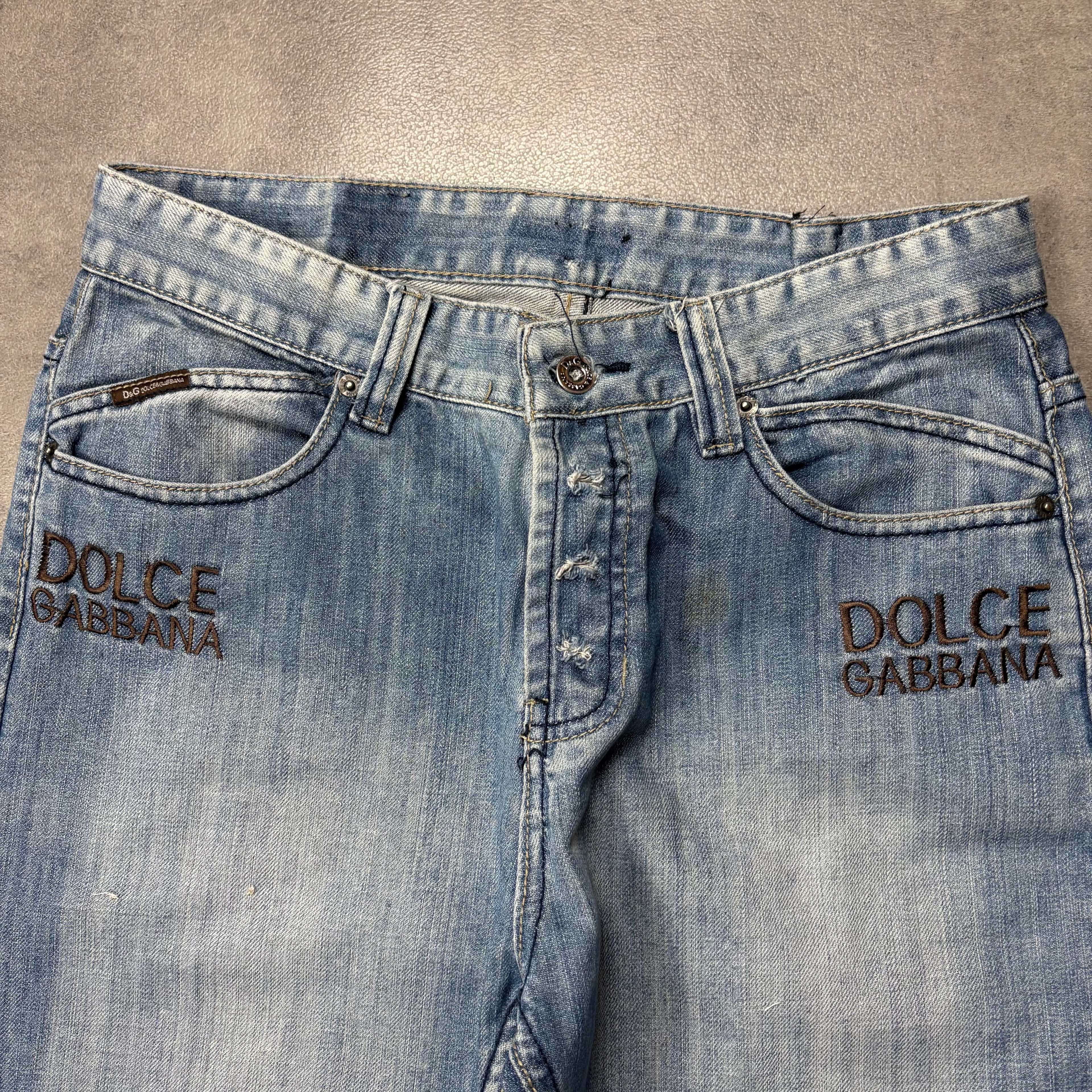 Dolce & Gabbana Printed Jeans (32)