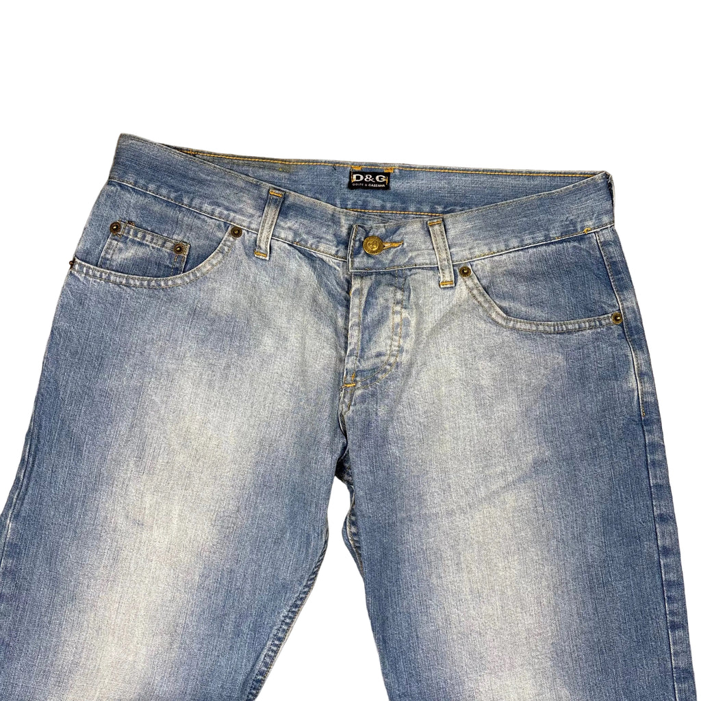 Dolce & Gabbana Big Print Jeans (31)