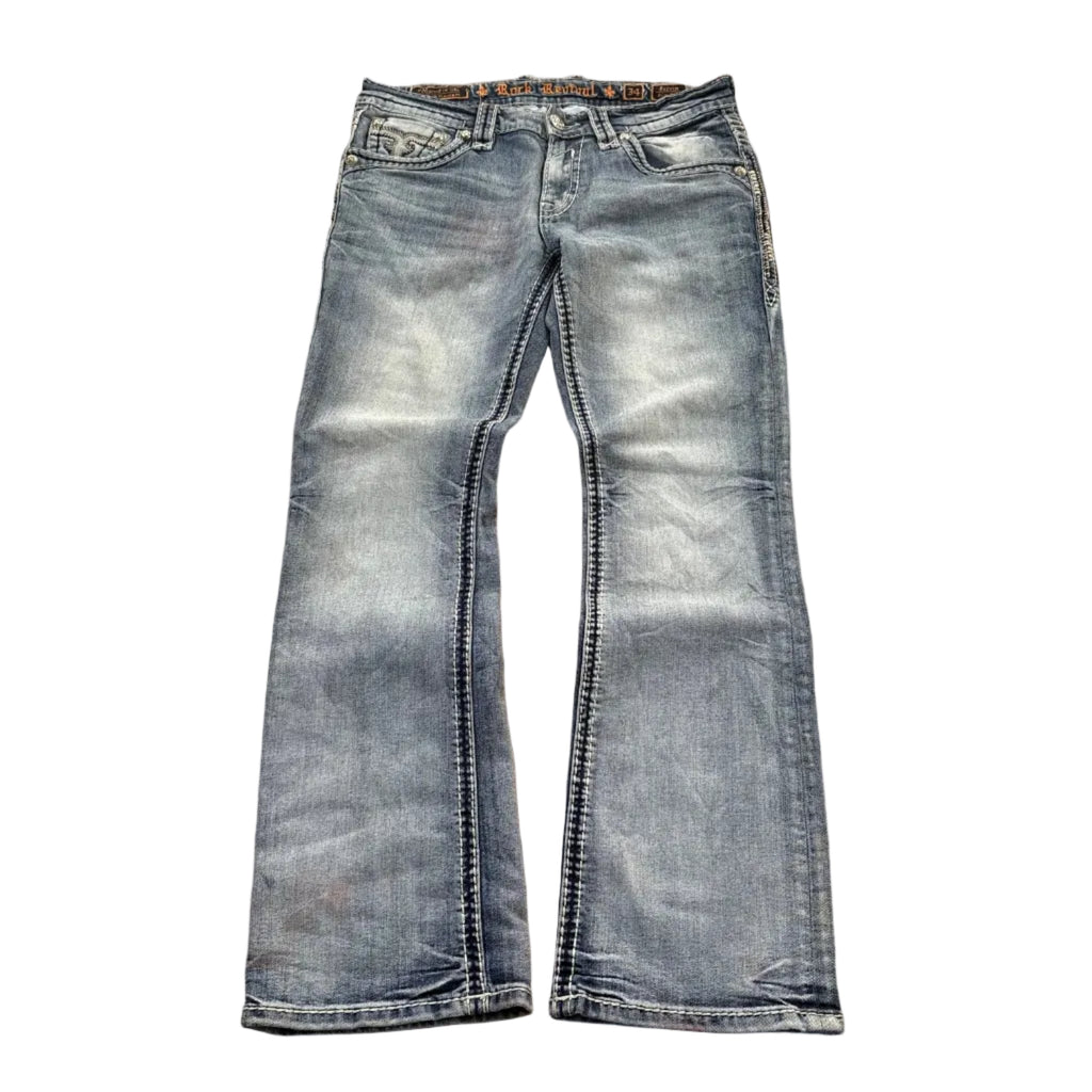Rock Revival Bootcut Jeans (34)
