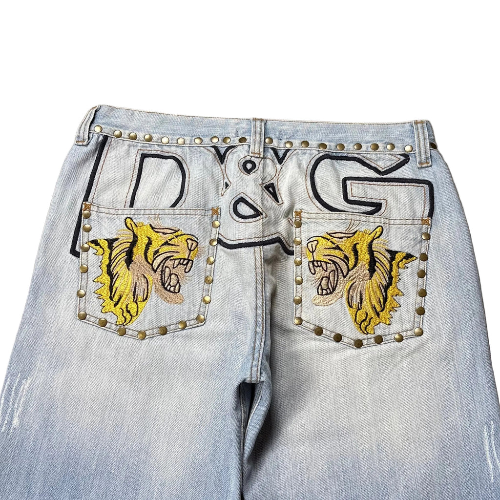 Dolce & Gabbana Rare Tiger Jeans (32)