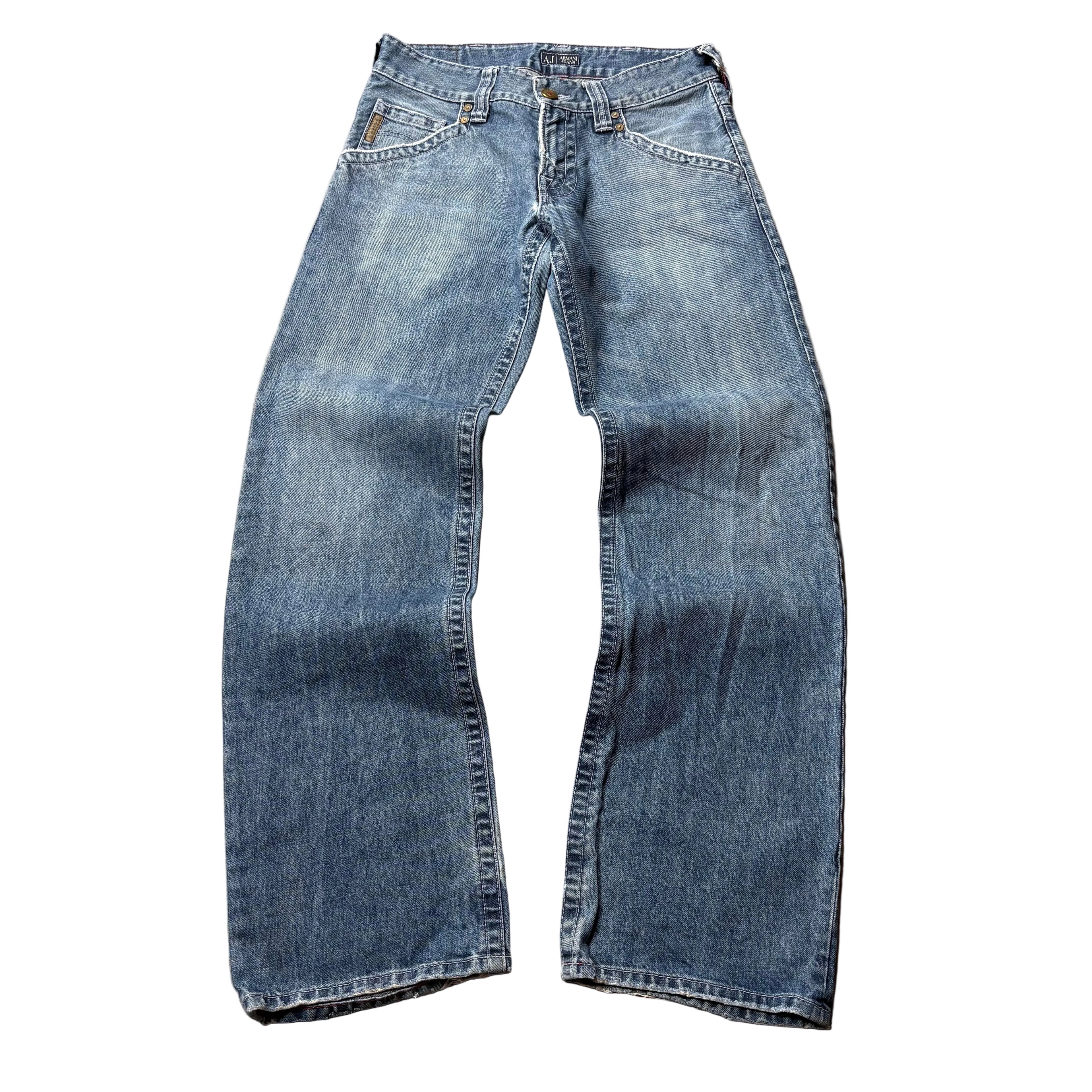 Armani Printed Straight Jeans (31)