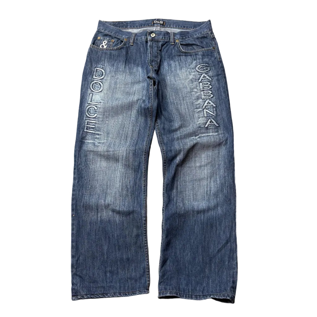 Dolce & Gabbana Printed Jeans (34)
